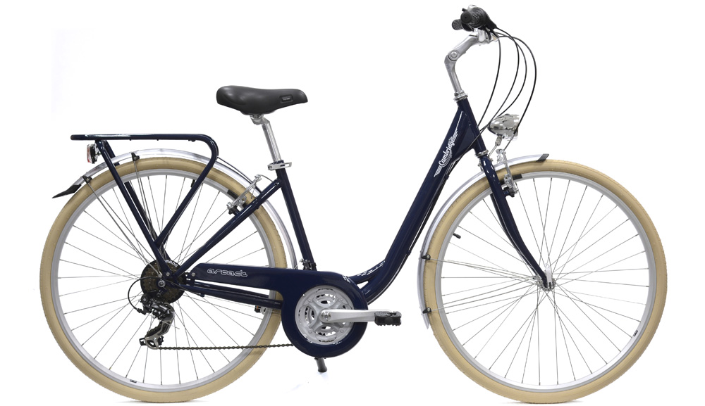 Vélo de ville femme Touring 28 pouces 6 vitesses - MBM